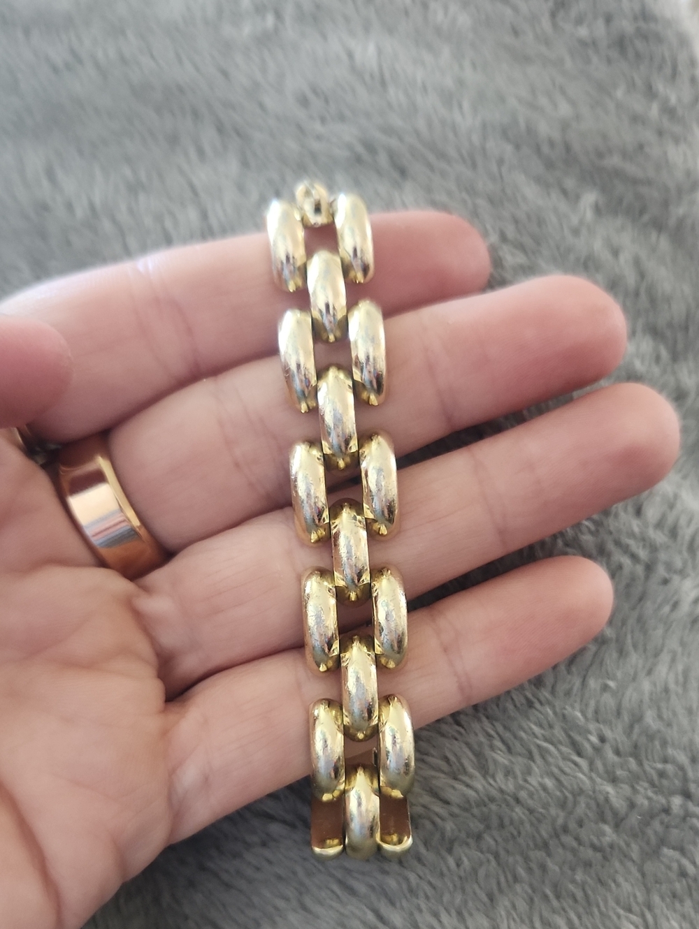Vintage Goldtone Link Bracelet